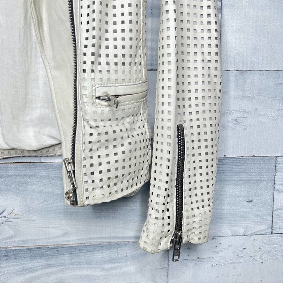 IRO Perforated Leather Jacket - Picture 5 of 10